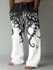 Summer Stylish And Comfortable Everyday Beach Pants Octopus Pattern 3D Printed Casual Plus Size Men's Casual Pants 5
