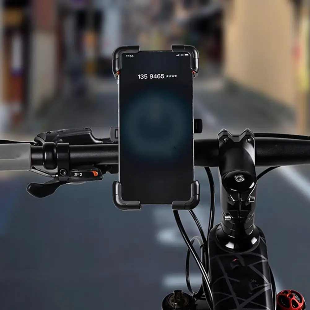 

Bicycle Phone Holder Features Five Claws High Strength Lightweight Shockproof Shockproof Bike Phone Mount with for Electric