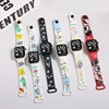 NEW Disney Stitch Doraemon Children's watch cartoon print strap LED square Waterproof electronic watch boys girls birthday gifts 6