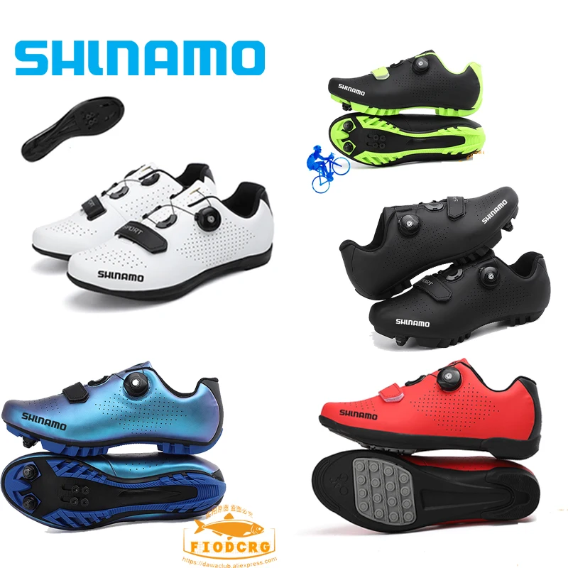 2023 New Cycling Mtb Shoes Men Sports Route Cleat Road Dirt Bike Speed