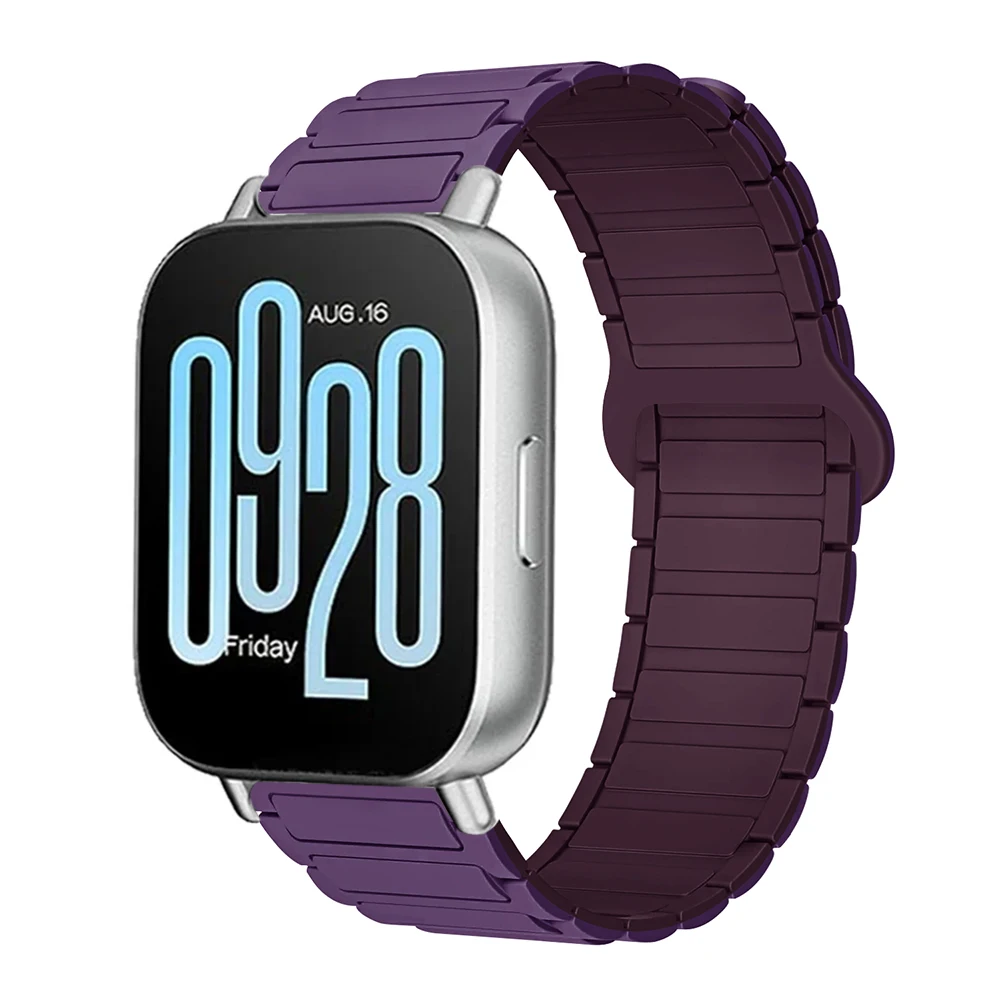 Magnetic Silicone Loop Strap - 22mm Wristband Bracelet