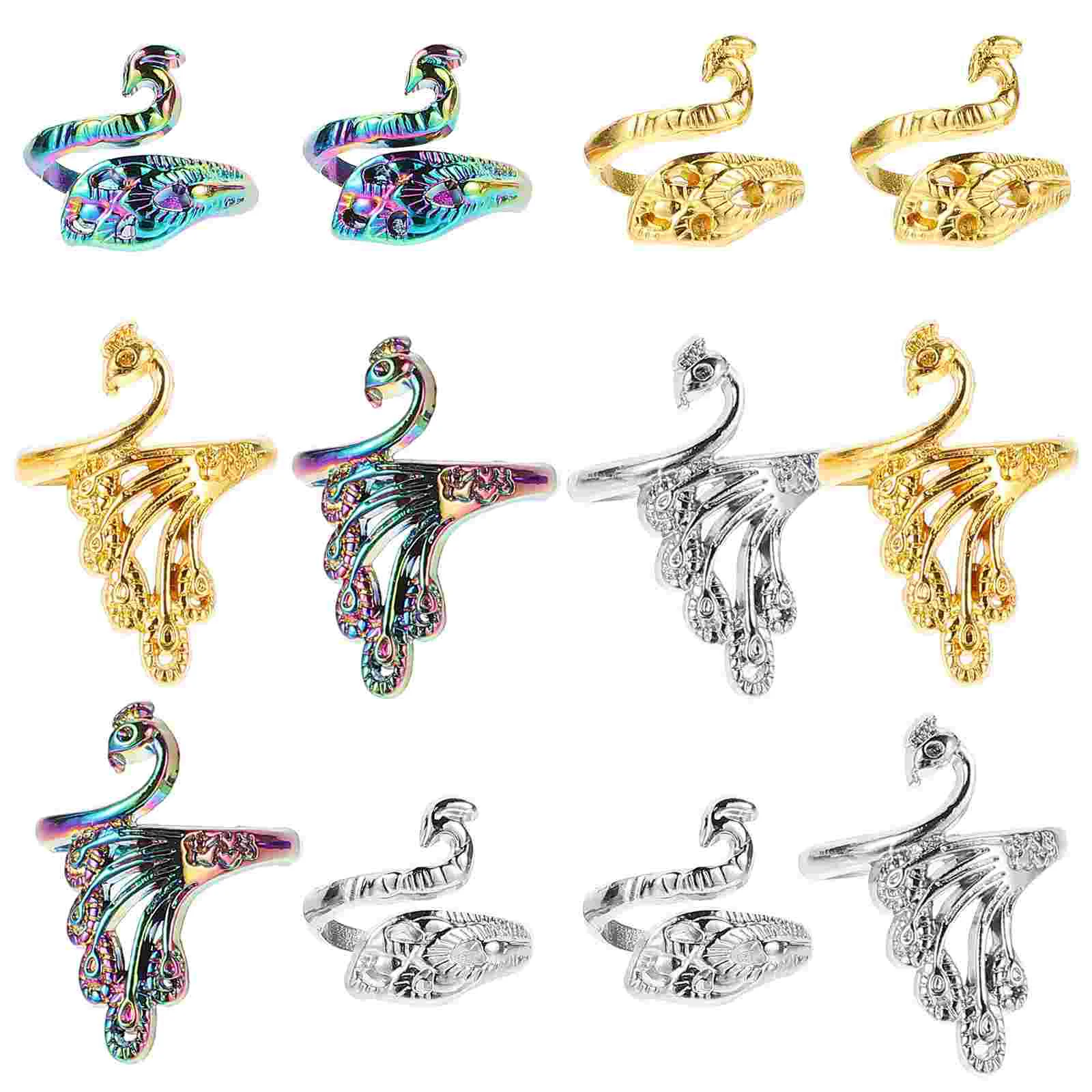

Braided Ring Adjuster for Women Invisible Crochet Ornaments Knitting Finger Crocheting Rings Accessories Yarn Guide Hook
