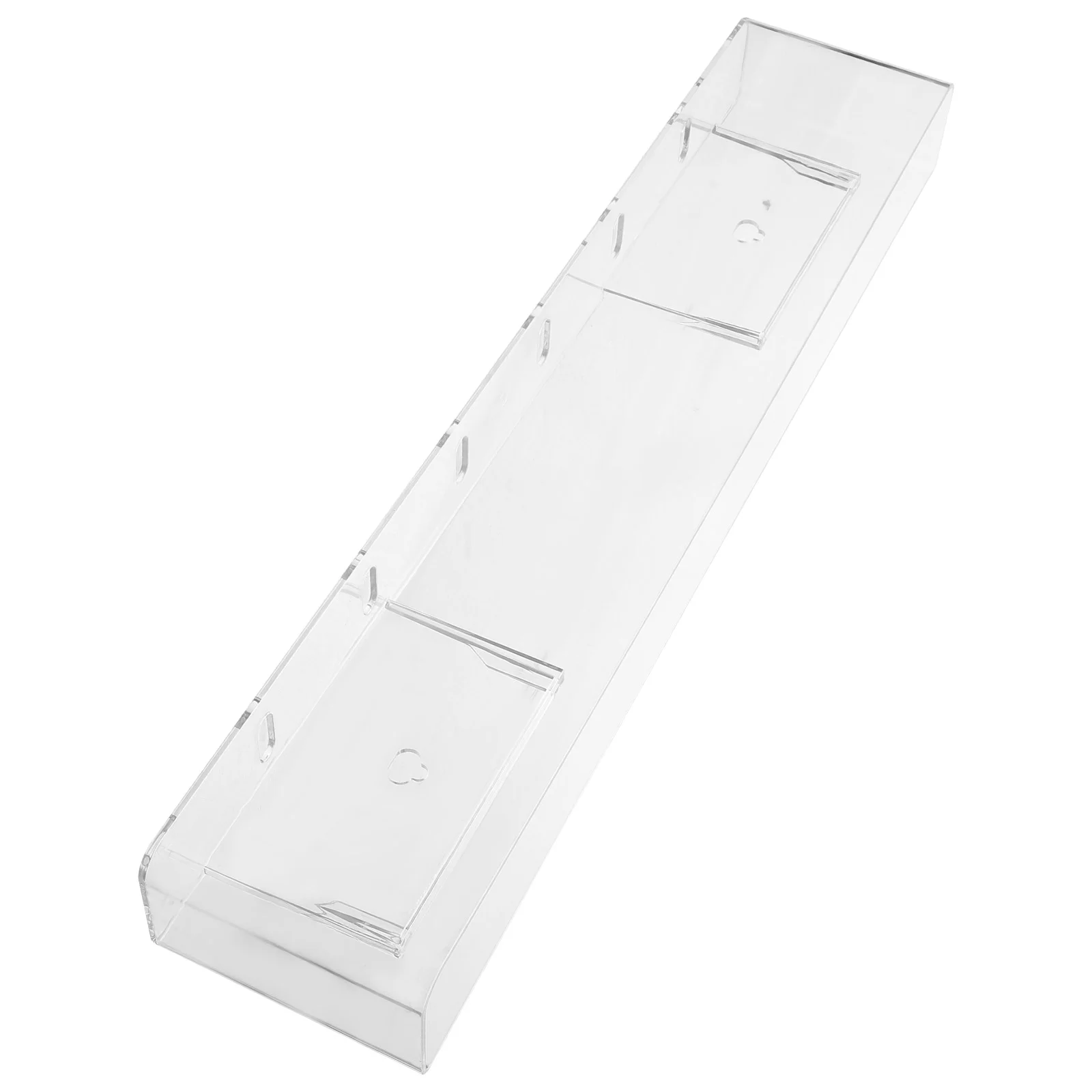 

Display CD Stand Rack Storage Units Tabletop Shelves Vertical Exquisite DVD Acrylic Decor