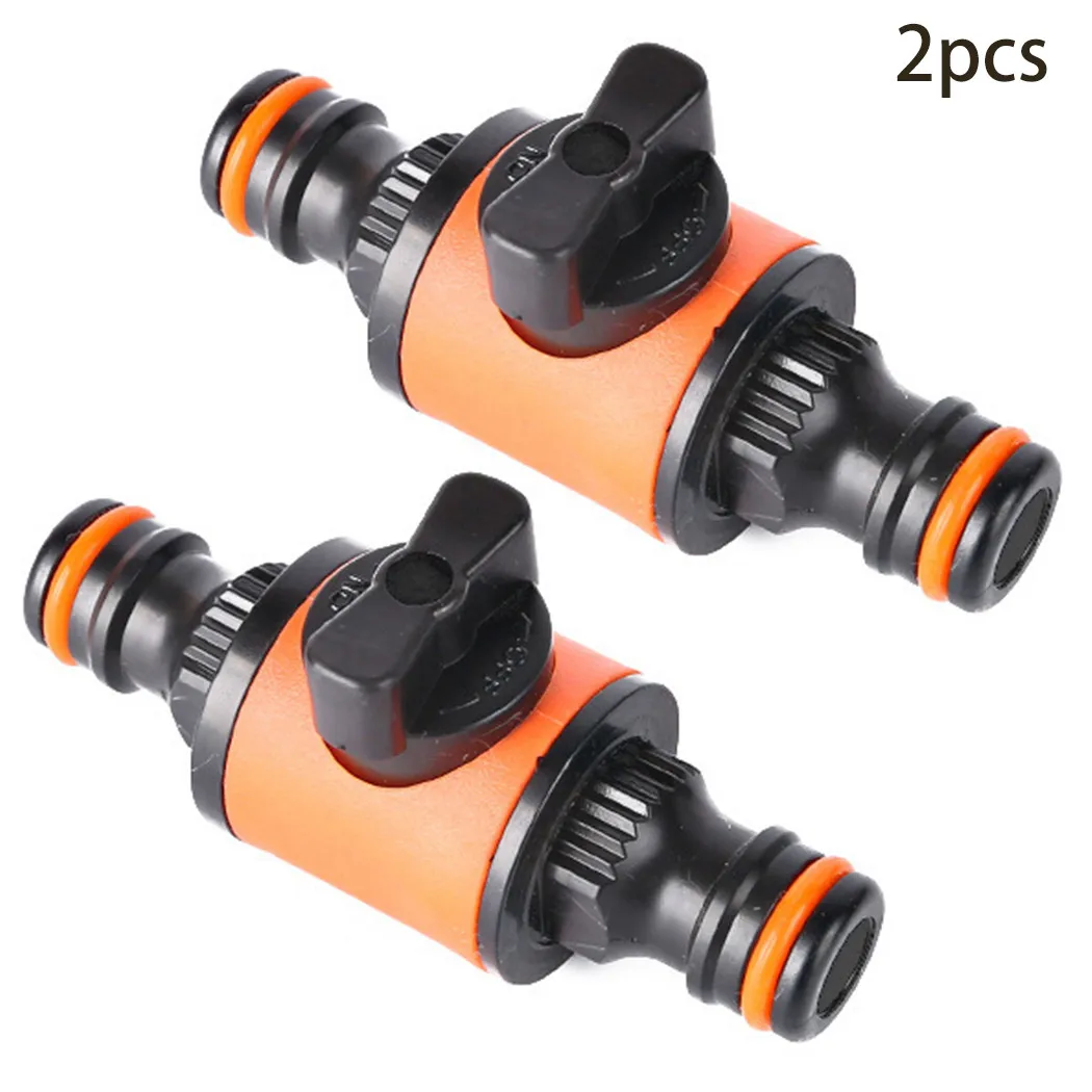 

2pcs Hose Connector 16mm Quick Coupling For Watering Flowers Plants Lawns Agriculture Villas Industrial Irrigation Car Washing