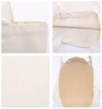Black Reusable Cotton Tote Bags Eco Foldable Shoulder Bag Large Handbag Solid Fabric Canvas Tote Bags for Market Bags 5