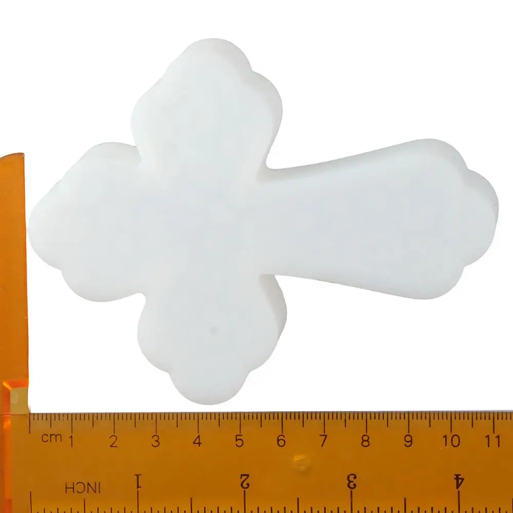 Car Freshie Mold New Leopard Print Cross Silicone Freshies Mold For Aroma Beads DIY Tools
