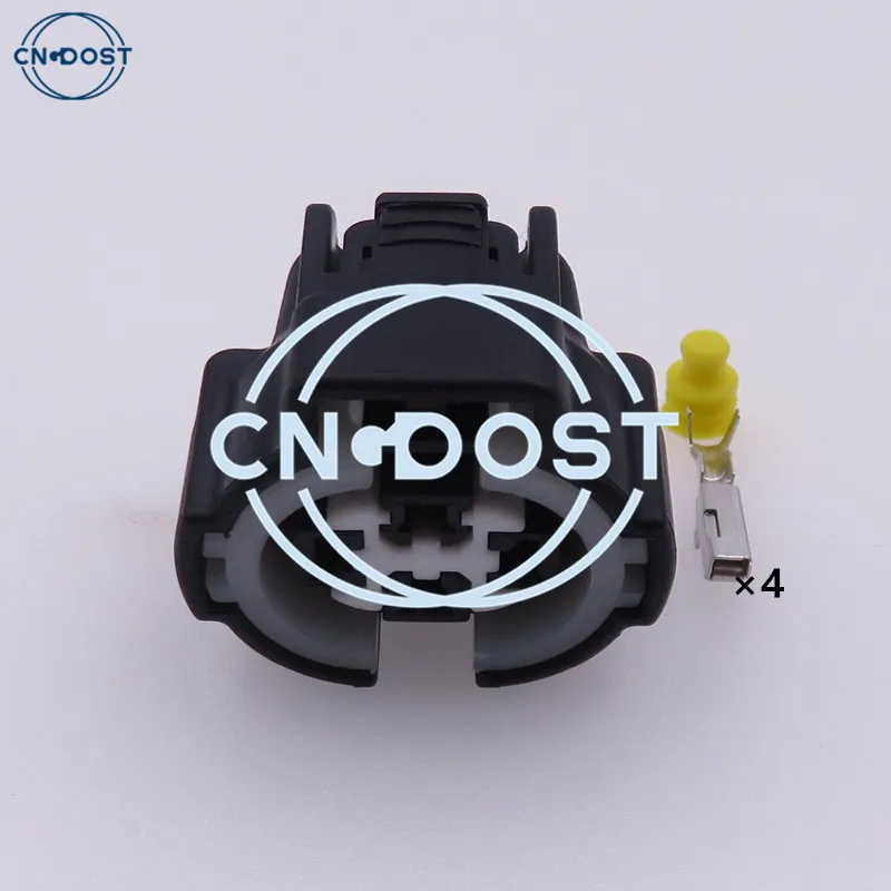 

Водонепроницаемый Автомобильный электропроводной Соединитель с 4 отверстиями, 1 комплект, переключатель давления воздуха, жгут Т-образных переключателей для Toyota 6189-0647