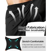 Men's Sport Pants 2 in1 Training Athletic Tracksuits Sportswear Workout Male Jogging Trousers Gym Fitness Running Pants Men 5