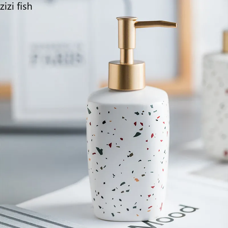 Ceramics Handwashing Fluid Bottle Lotion Bottle Soap Dispensers soap dispenser hand sanitizer dispenser soap dispenser bottle foaming soap dispenser