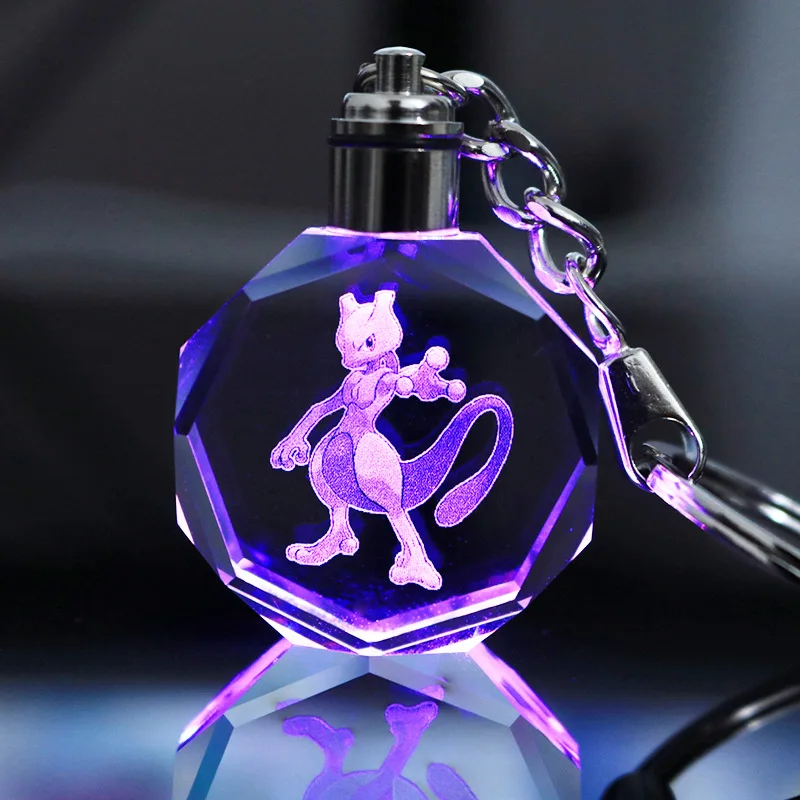 Pokemon led hotsell keychain
