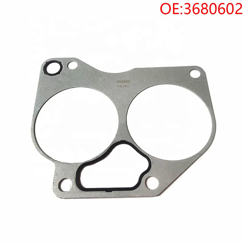 3680602 is suitable for Cummins ISX15/QSX15 diesel engine accessories, thermostat housing gasket 3680602 stock