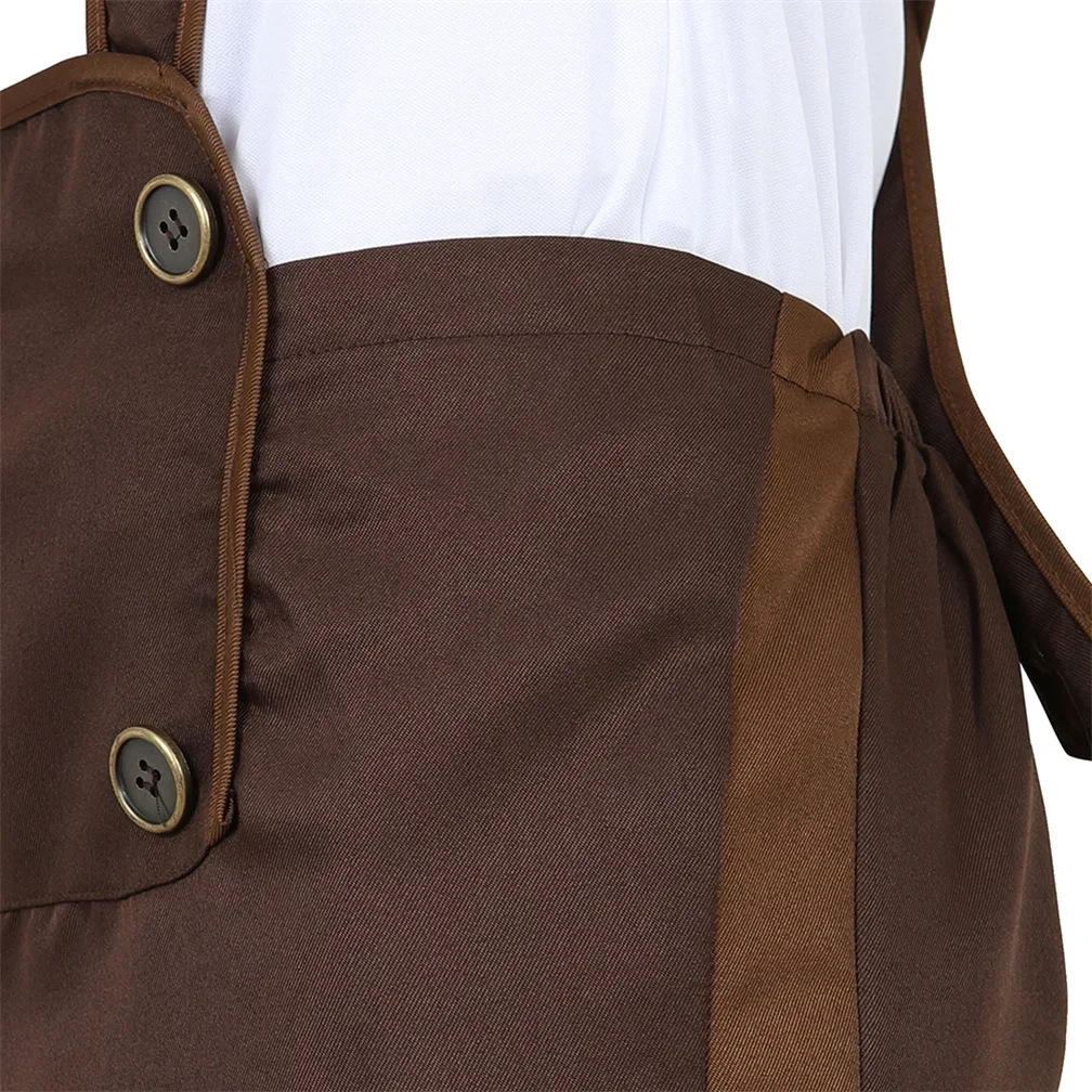 Bavarian Costume Men's Oktoberfest Outfit Lederhosen Mens Costume Beer Fancy Dress Halloween Costumes for Men Cosplay Disguise