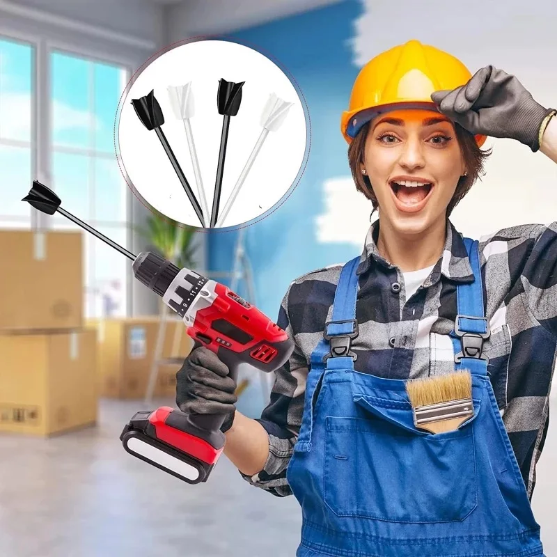 Paint Mixer Attachment Paint Stirring Rod Cement Paint Mixing