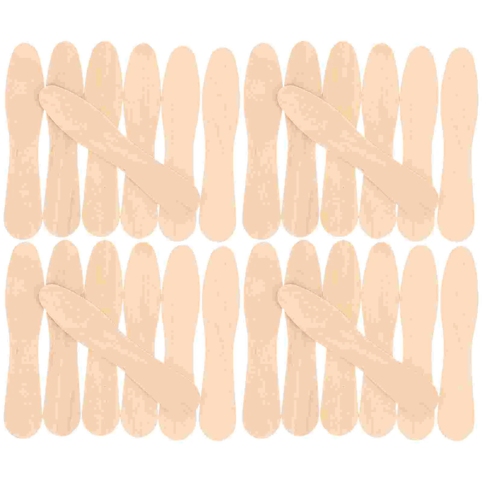 Ice Cream Scoop Wooden Small Tasting Spoon Paddle Spoon Mini Dessert Tasting Stick Wood Disposable For Taster Sampling