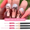 5pcs Professional Nail Art Liners Striping Brushes Tool Ultra-thin Line Detail Drawing Painting Brushes Manicure Pen Tools 2