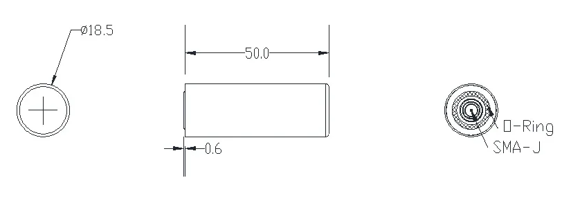 HA-103A High-precision RTK Helix Antenna B1/L1G1/El Band GPS/BDS/GLONASS/GALILEO Satellite Signal for Drone Handheld Devices