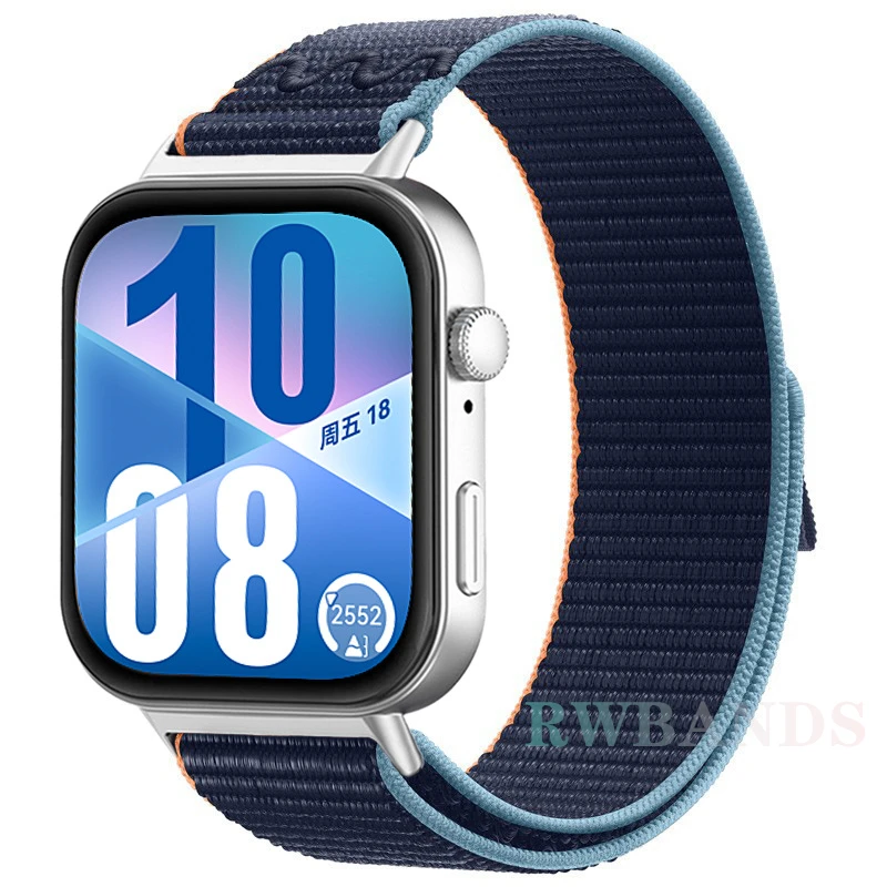 ตัวเลือกสินค้า สายรัดนาฬิกาไนลอน ระบายอากาศดี ใส่สบาย สำหรับ Huawei Fit 4/5