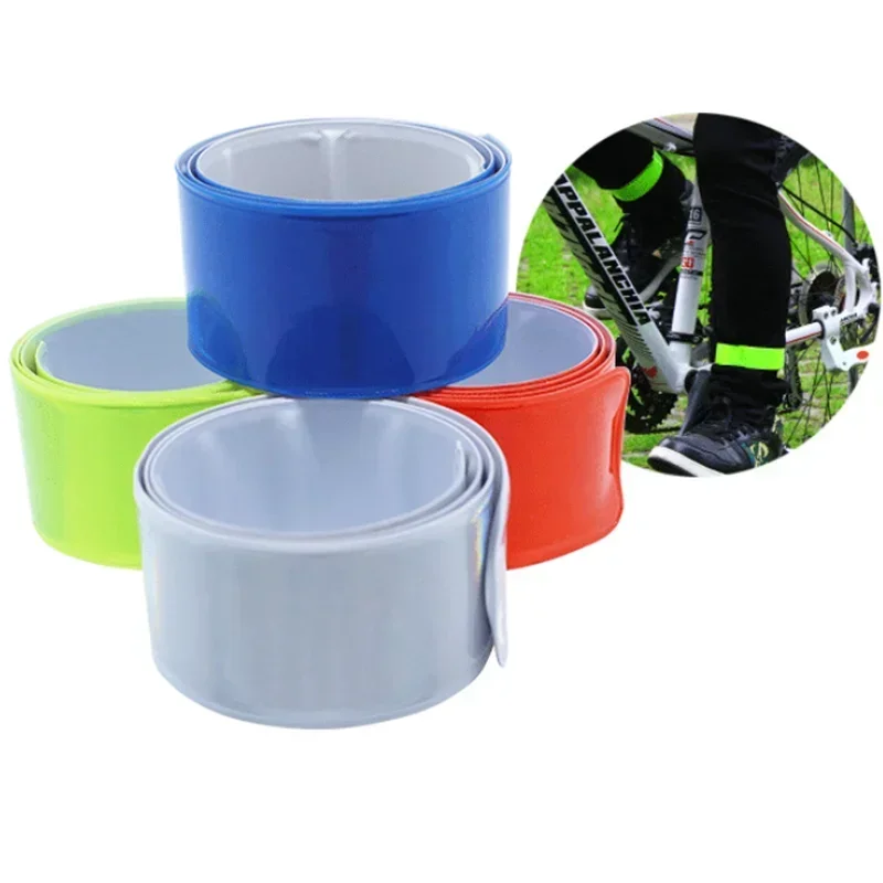 Reflective Bands For Wrist Arm Ankle Leg High Visibility Reflect Straps For Night Walking Running Reflective Strips Warning Tape reflective tape bands reflective tape