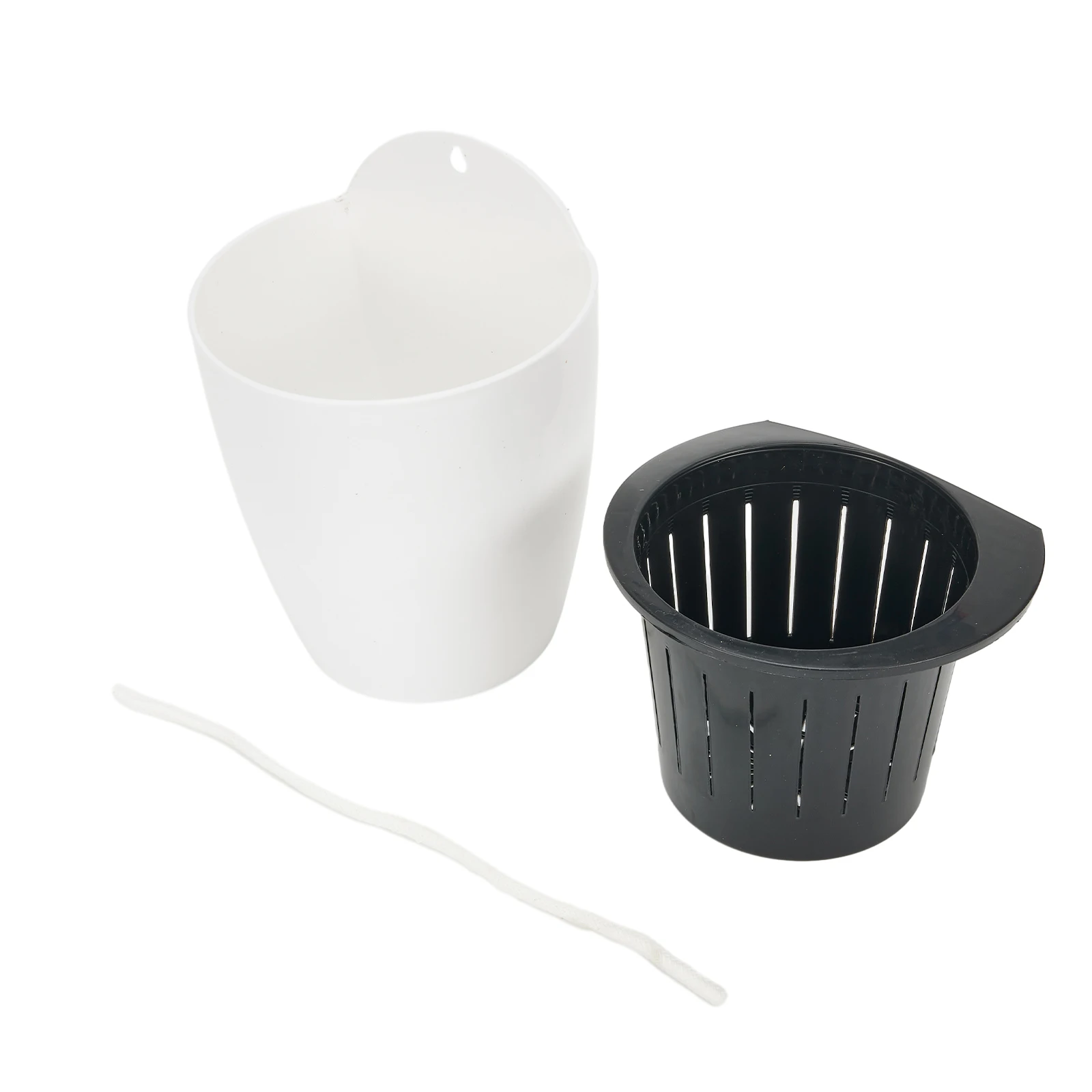 Wall Flower Pot Fence Garden Hanging Outdoor Plant Pots Pots Self-Watering Wall Mounted Water-absorbing Useful - 2