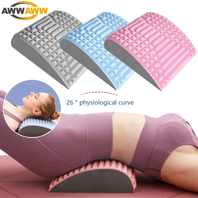 Lumbar Relaxer, Back Stretcher Pillow for Back Pain Relief, Lumbar