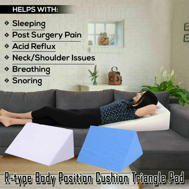 Blow up Wedge Pillow Under The Knee Pillow Universal for Home Sleeping -  AliExpress