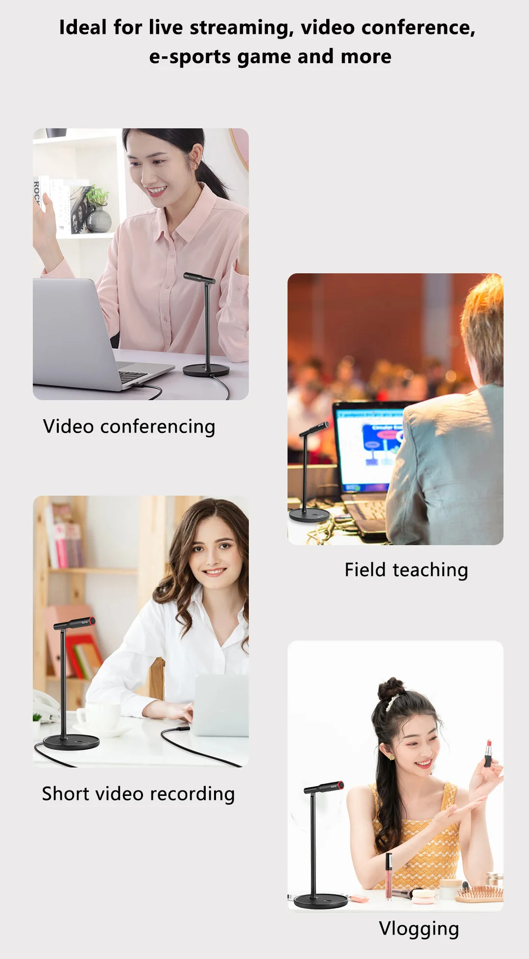 Boya BY-CM1 Desktop USB Microphone in Bangladesh