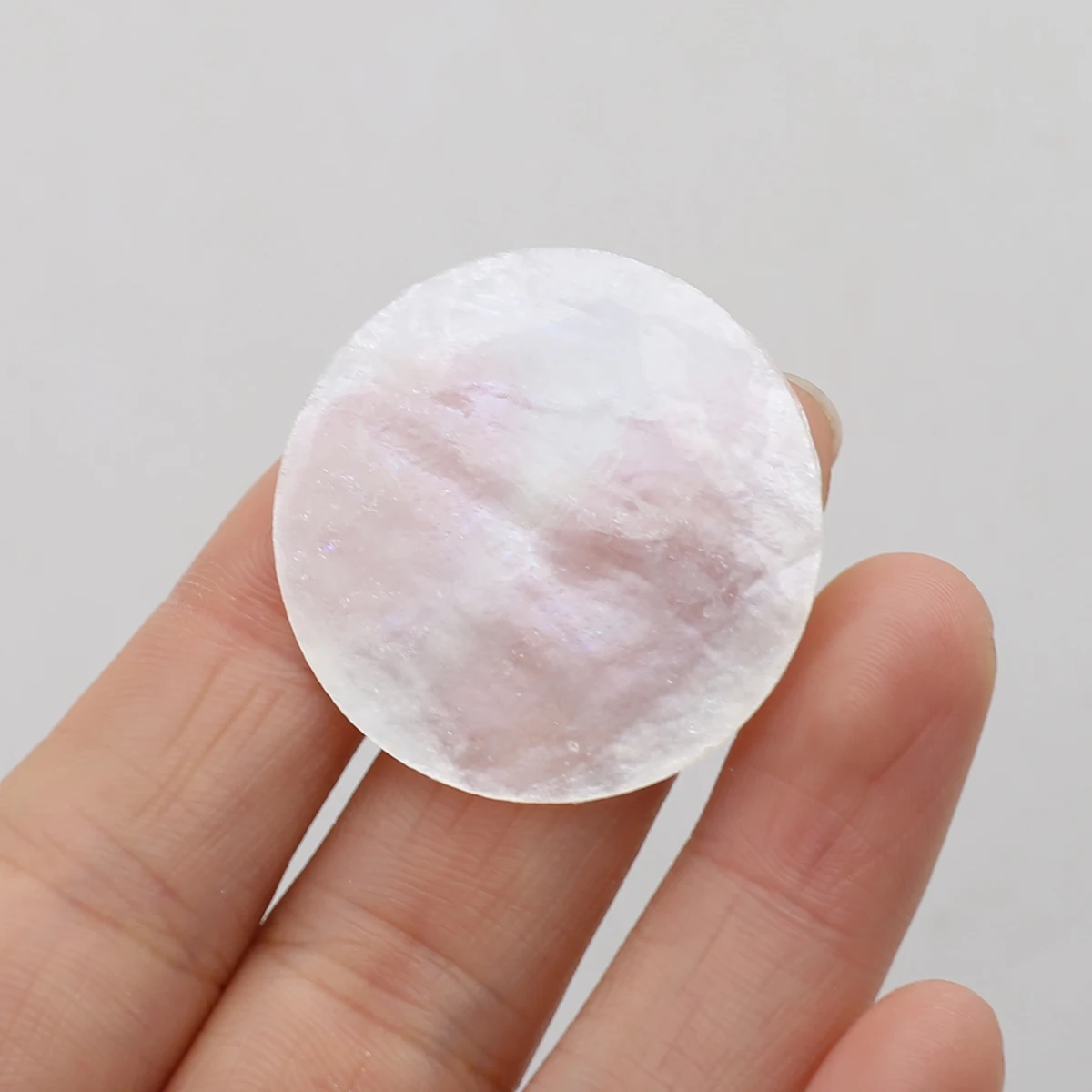 HOBBIESAY 200 Ciondoli Rotondi A Conchiglia, 15 Mm, Bianchi - Foto 6