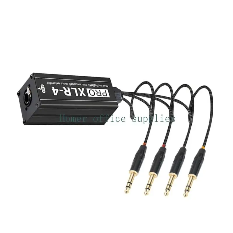 장거리 청각 연결을 위한 Cat5 발룬에 K43B 보편적인 4 XLR