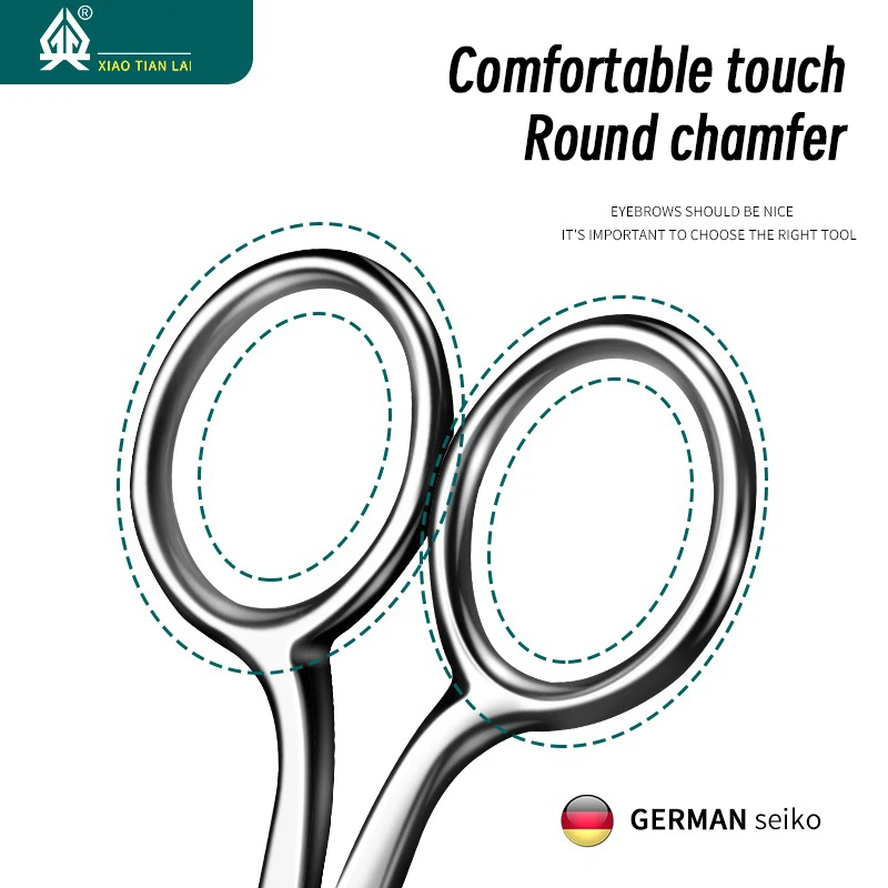 Round Head Small Scissors Nose Hair Trimmer for Men's Manual Special Nose Hole Trimming, Shaving Scissors Divine Tool 3