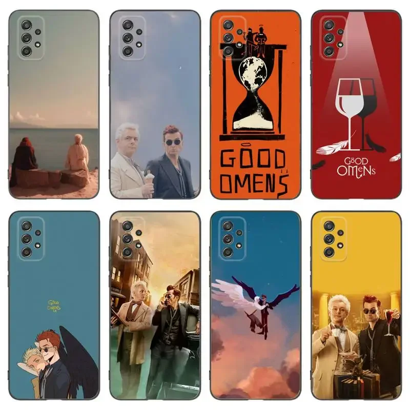 Buona Custodia Per Telefono Tv O-Omens Per Samsung A91 80 70 53 42 32 30 20 A50 30S 50S 21S 20S A20E Custodia Nera