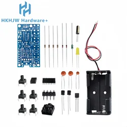 DIY FM Radio Assembly Kit - 76 - 108MHz Educational Soldering Project (Bulk)