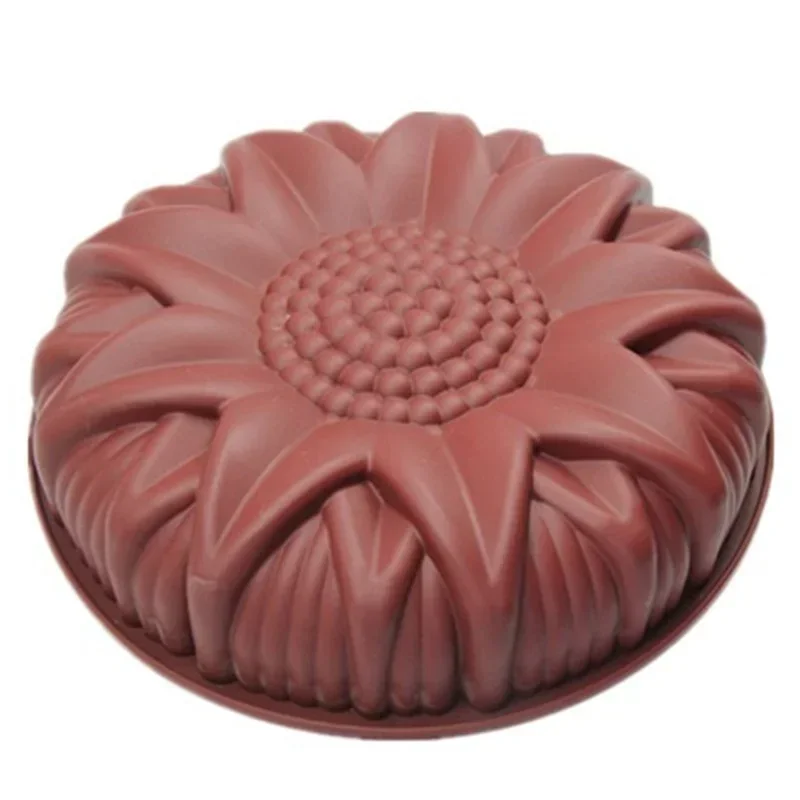 SILICONE CAKE MOULD - FLOWER SHAPE (RANDOM COLOUR)