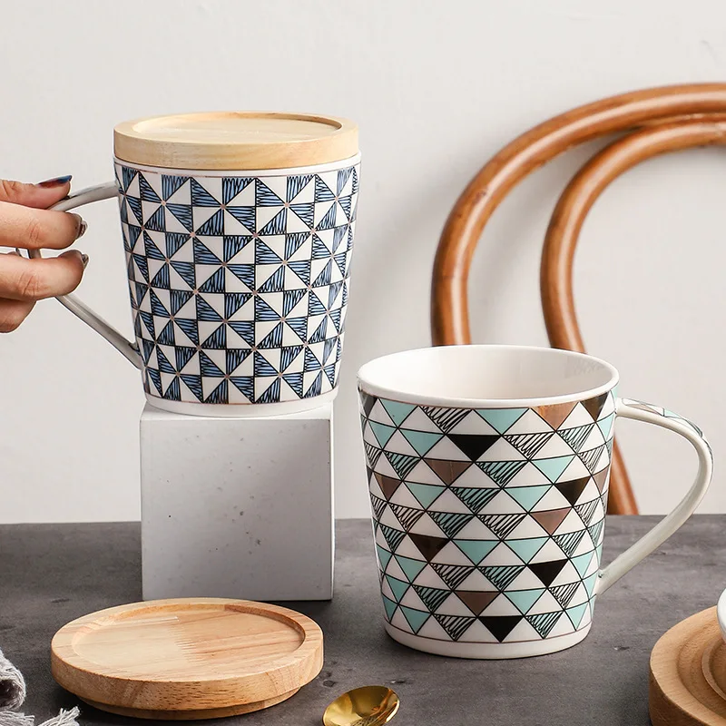 

New ceramic water cup large coffee cup office household drinking appliance Mug