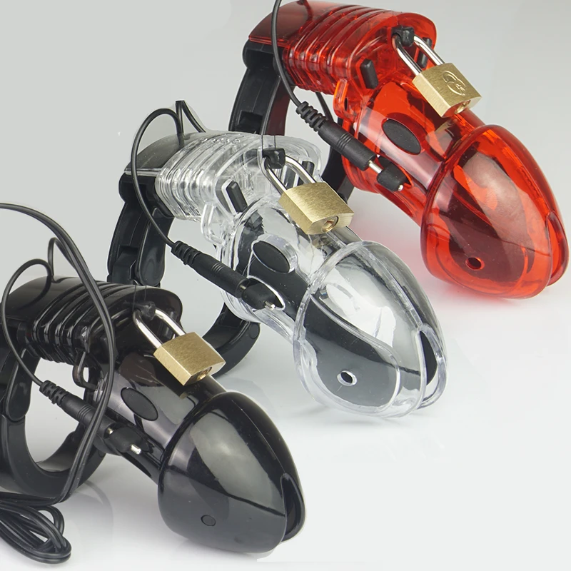 E stim Anal Butt Plug,Electrostimulator Electroshock Electrosex Chastity Cage,BDSM Electro Shock,Electric Shocker Sex Toys