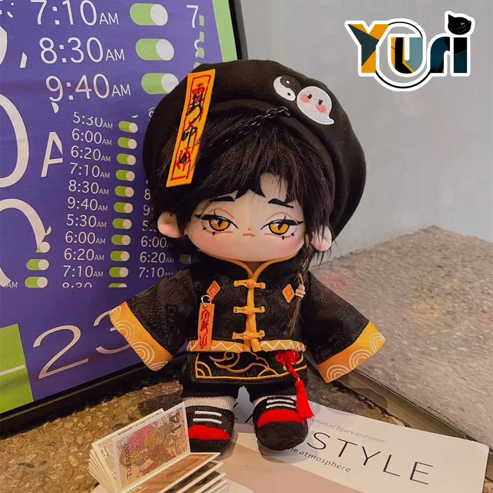 

Anime Cool Ghost Priest Costume For 20cm Doll Toy Clothes Outfit Suit Cosplay Props C