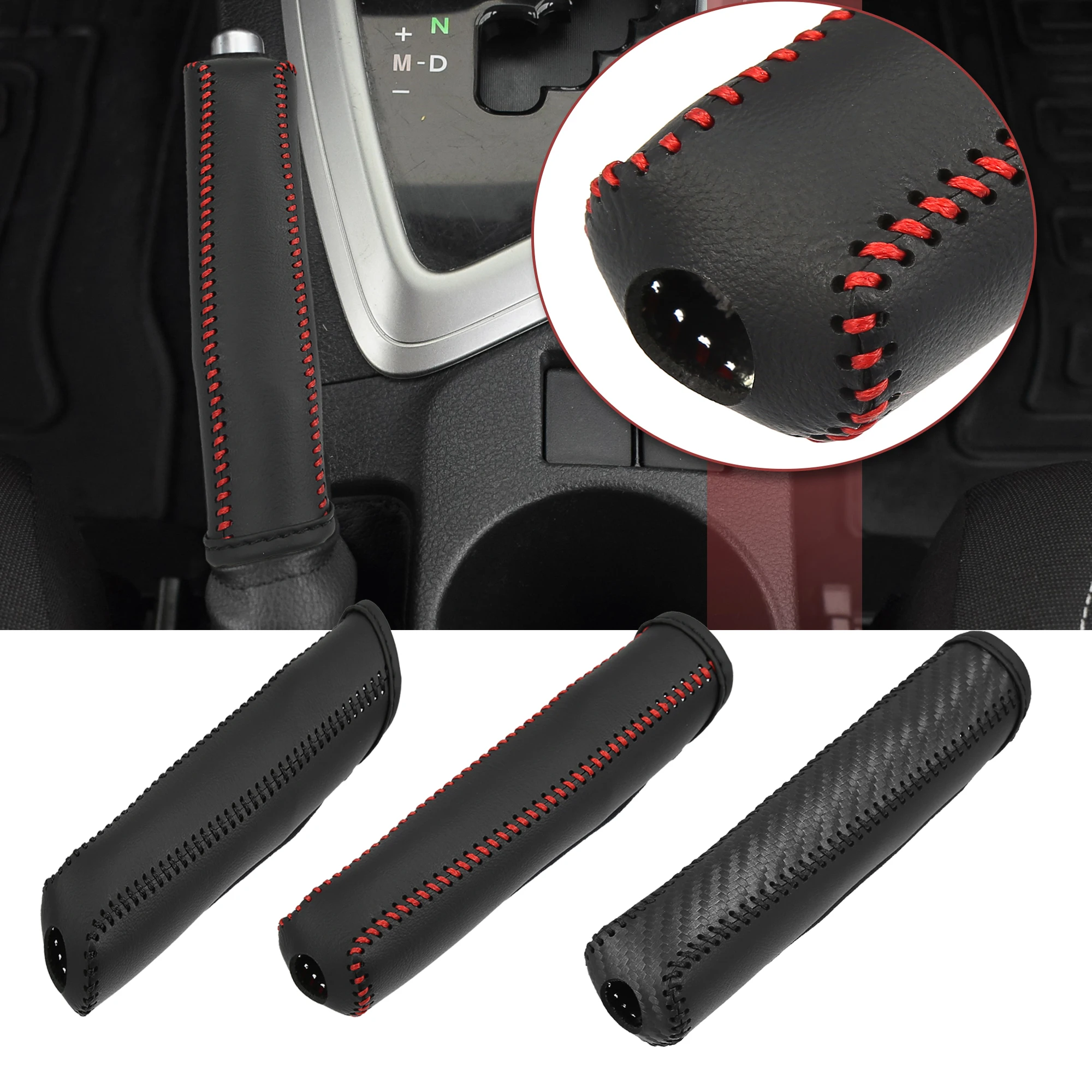 X Autohaux Car Handbrake Cover Protector for Toyota Corolla RAV4 2014