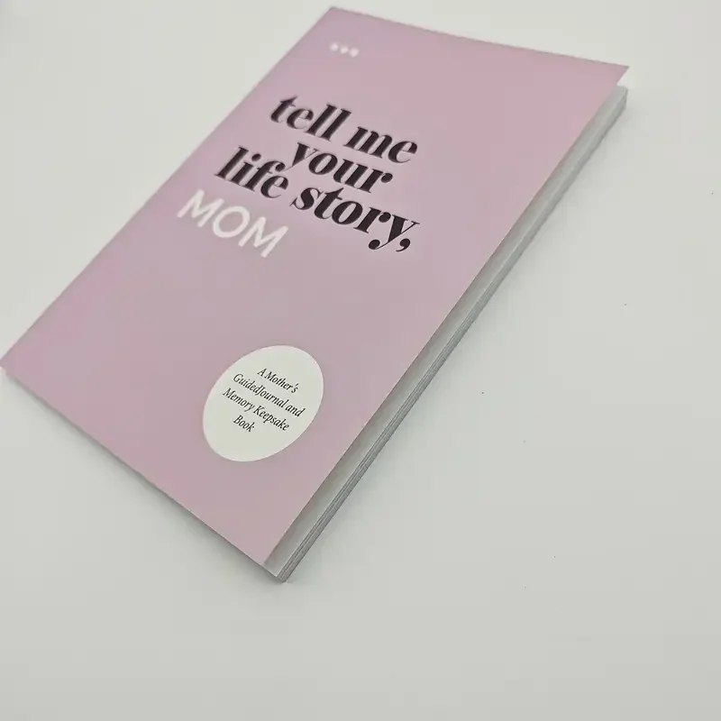Family Story Recording Handbook Set - Tell Me Your Life Story Notepad Journal Notebook Planner Diary Notebooks Writing Pads 4