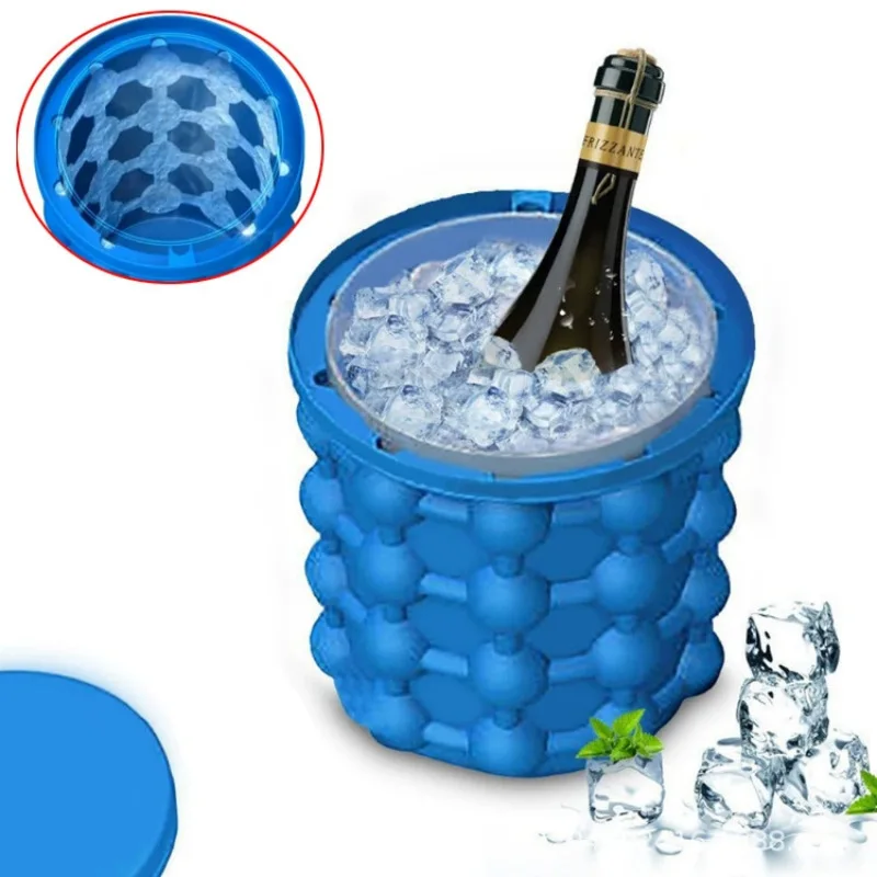 World Cup Ice Genie Cube Maker - Silicone Beer Tool, Space Saving, Dishwasher Safe-249921