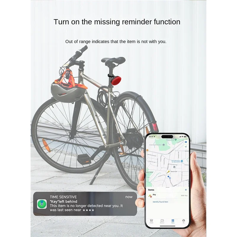 반사 사이클링 후방 조명 미등 Gps 추적기 도난 방지 안전 액세서리 로케이터 포함