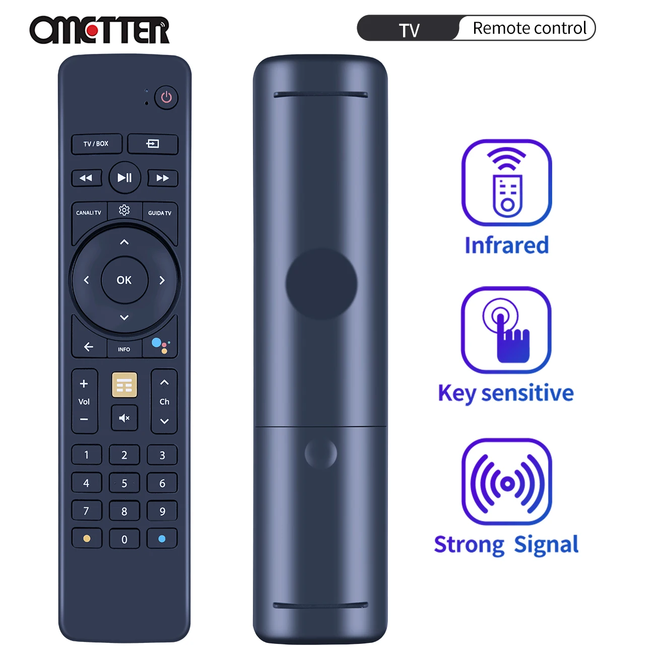 

New VOICE Remote Control for Tech4home Lda TV T4HU2104/35KA KHAMSIN M4