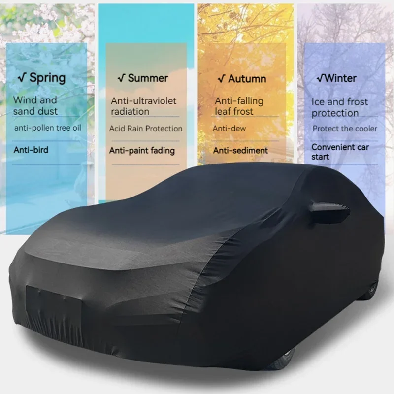 fit for Porsche 911 tight fitting protection, full car cover, snow cover, sun visor, dust proof exterior accessories