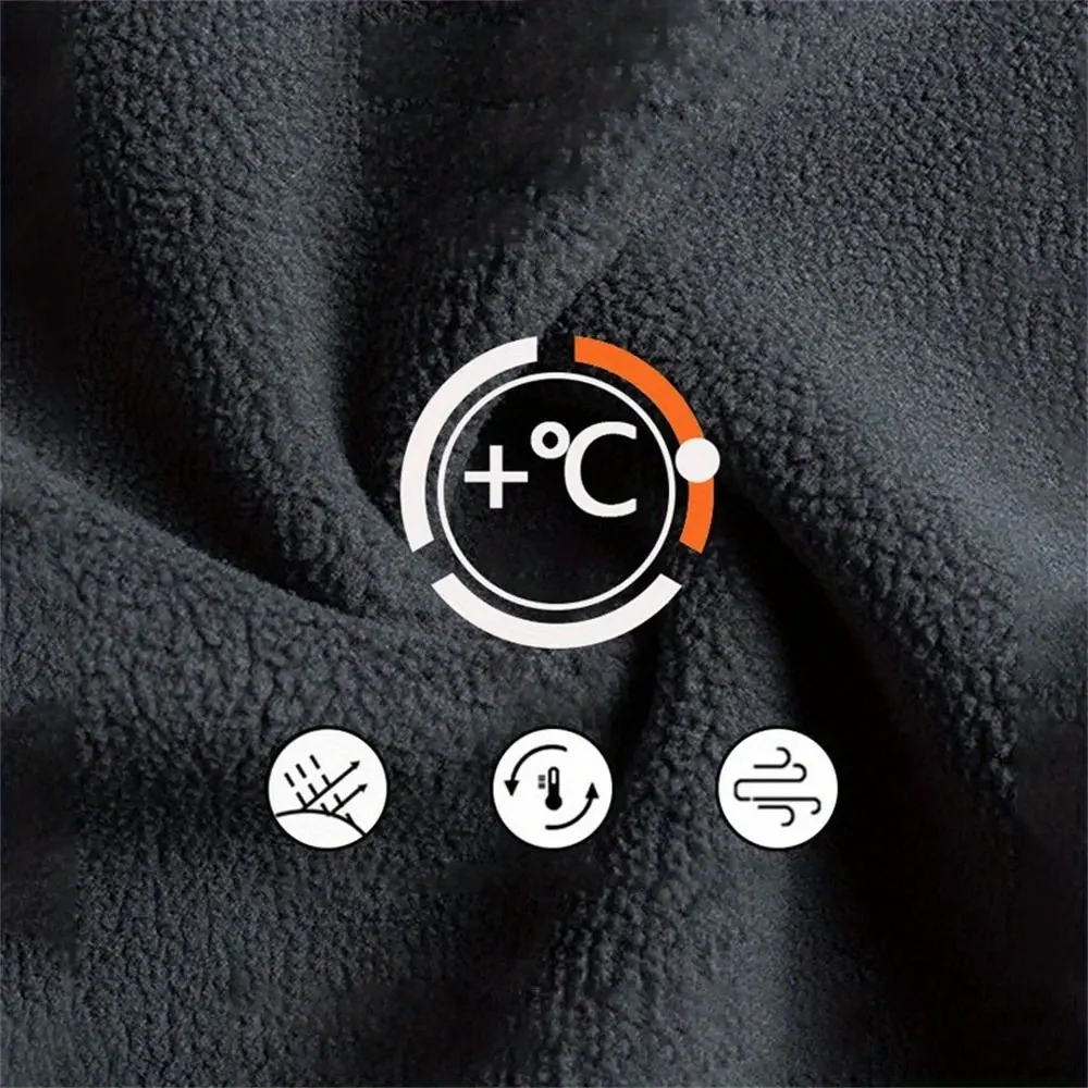 Winter Balaclava Face Mask, Windproof Thermal Hooded Scarf for Skiing Cycling Fishing, Cold Weather Sports Gear, Christmas Gift