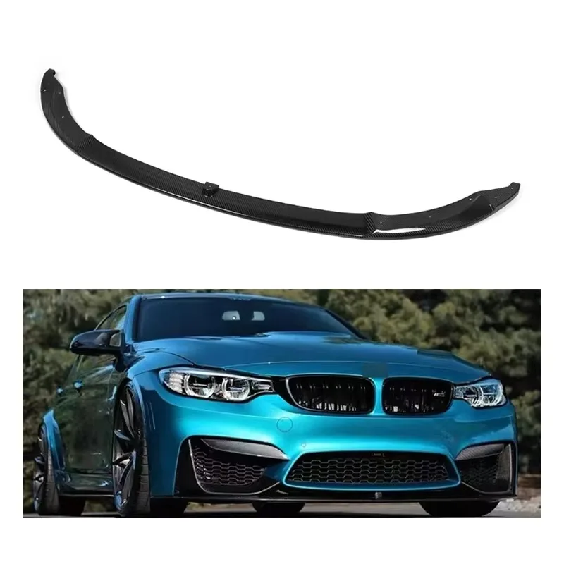 

Dry Carbon Fiber Front Bumper Lip for BMW F80 F82 F83 M3 M4 2014-2020 MP Style Front Bumper