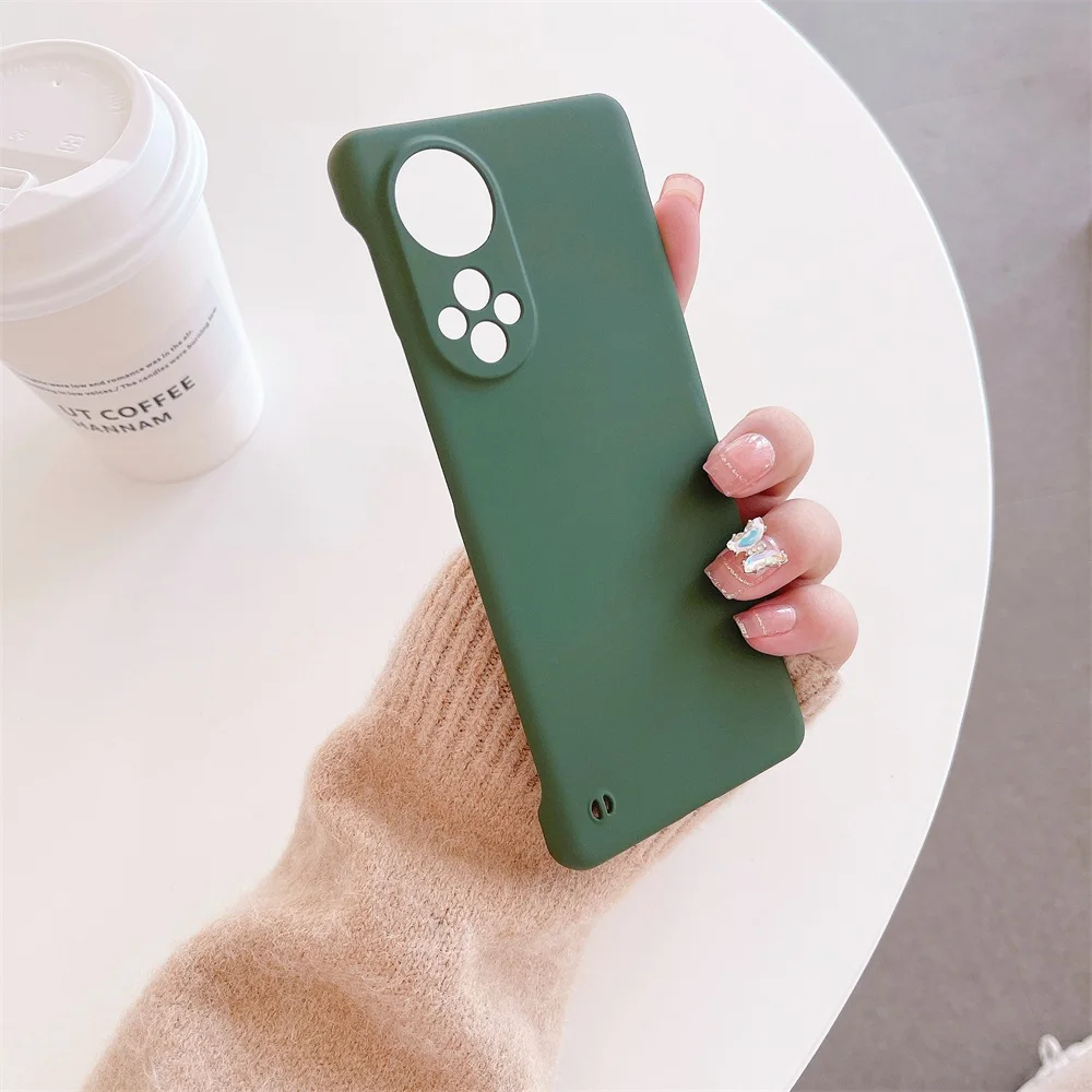 Capa de telemóvel mate cor de doce para huawei nova 9 e 8 pro_voghion.com