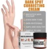 Dark Knuckle Bleaching Cream Fade Pigmentation Lightening Joint Elbow Knees Ankle Melanin Corrector Body Whitening Nourish Cream 5