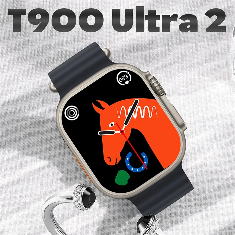 Original T900 Ultra Smart Watch 49mm Men Women Bluetooth Call BT