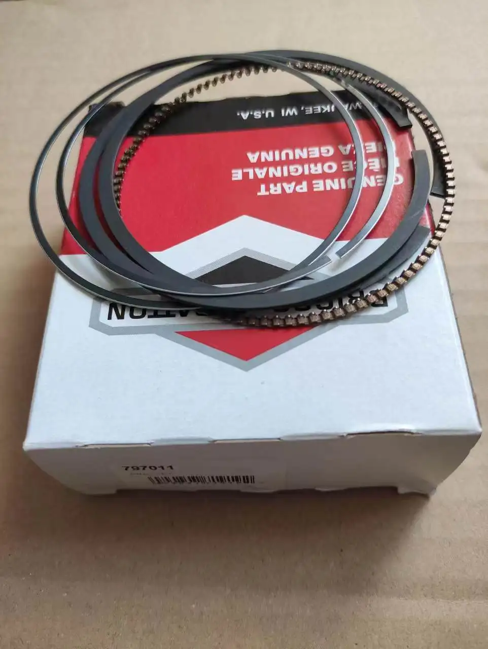 797011 PISTON RING BRIGGS AND STATTON ENGINE 215707 215802 215807 217807 219807 21B807 21R707 21R807 21R877 PARTS