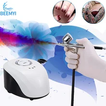 

2cc High Water Oxygen Injector Machine Face Steame Compressor Facial Airbrush Makeup Tattoo Cake Nail Art Desgin Graffiti Tools