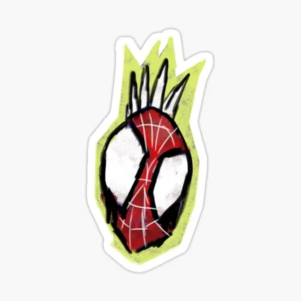 

Наклейки Spiderpunk 5 шт. для дома, забавные украшения, детские наклейки, мультяшная гостиная, чемодан, принт, окно, бампер, автомобиль, художественный ноутбук
