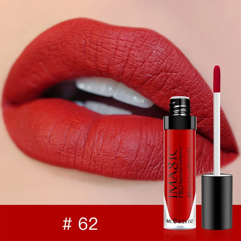 TENSEN GIC-Rouge à lèvres brillant, maquillage longue durée, imperméable, velours, tasse antiarina, 28 couleurs, teinte, liquide, sexy, 256